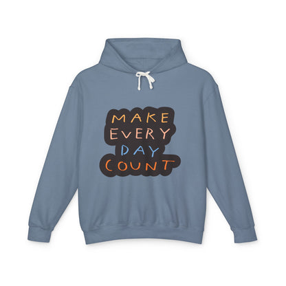 Affirmations Unisex Lightweight Hooded Sweatshirt #AU1