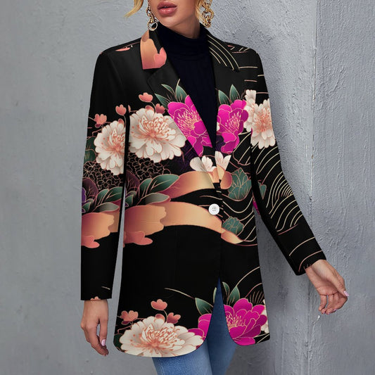 Women's casual suit All Over Print Women's Blazer