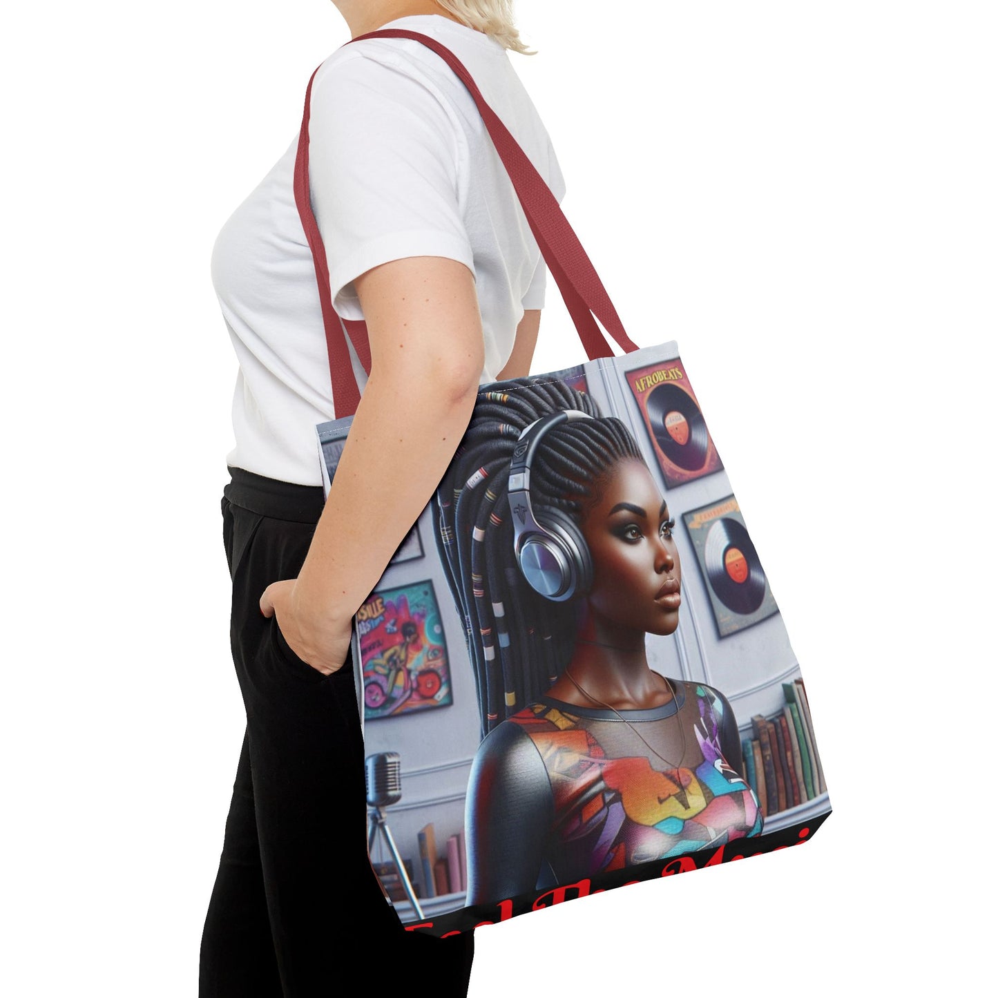 Feel The Music Tote Bag (AOP) #FM16