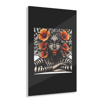 Zebra Fantasy Acrylic Prints #ZF24