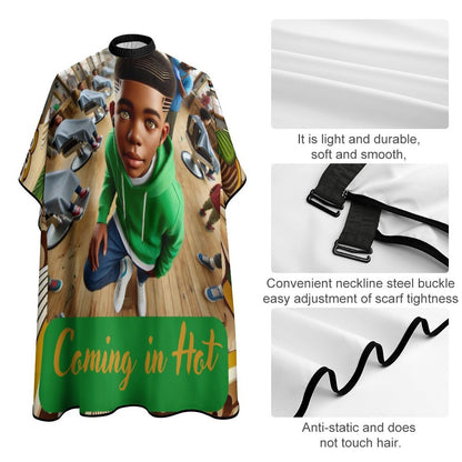 Coming In Hot Children's Barber Apron