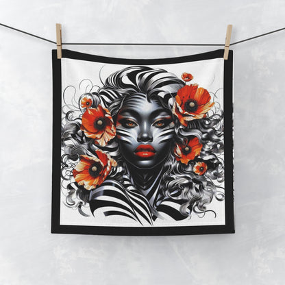 Zebra Fantasy Face Towel #ZF30