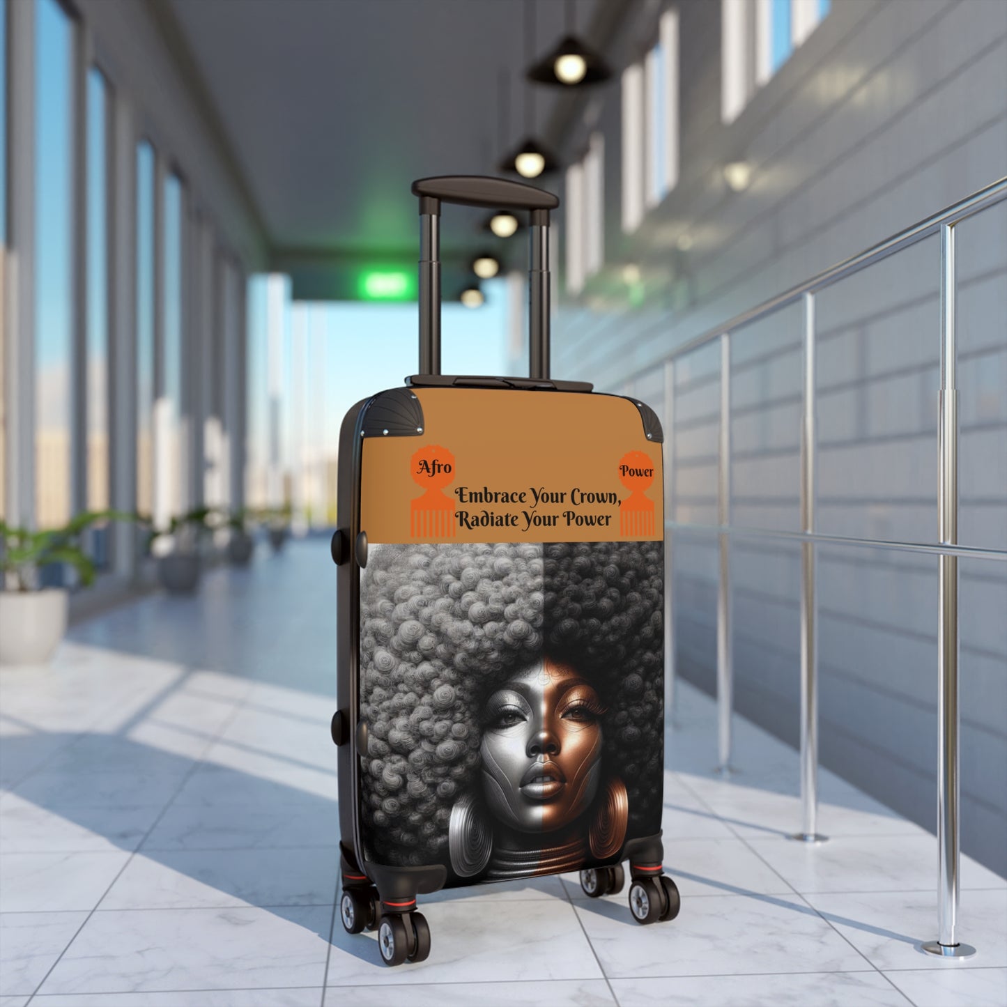 Afro Power Suitcases #AP10