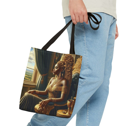 Sitting Queen Tote Bag (AOP) #T6
