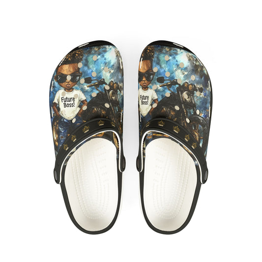 Future Boss EVA Foam Rubber Shoes (AOP) #25U
