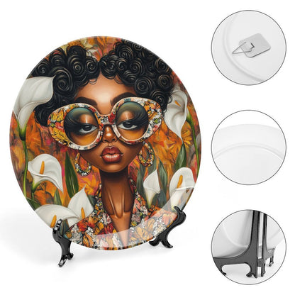Bone China Decorative Plate
