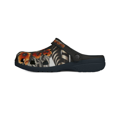 Zebra Fantasy EVA Foam Rubber Shoes (AOP) #ZF9