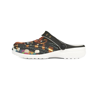 Queen-Wear Your Crown EVA Foam Rubber Shoes (AOP) #21U