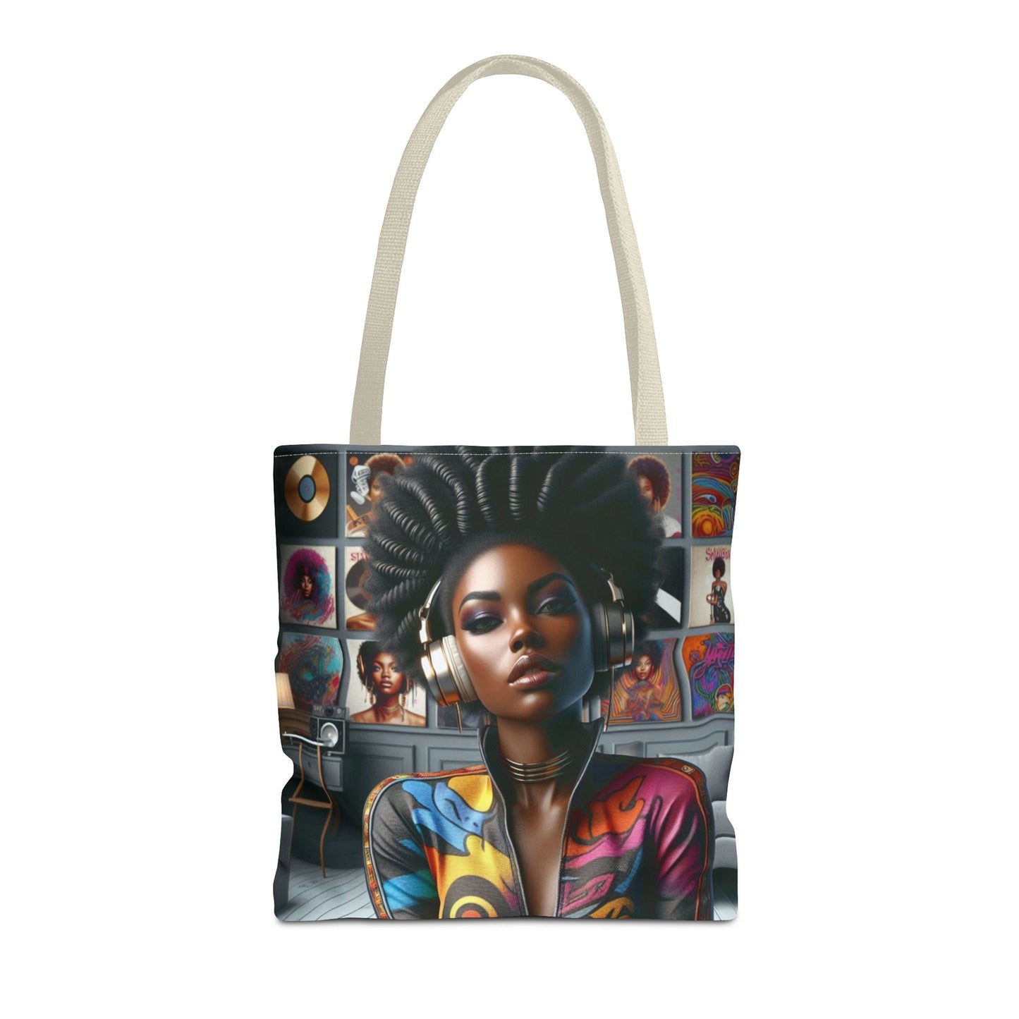 Feel The Music Tote Bag (AOP) #FM18