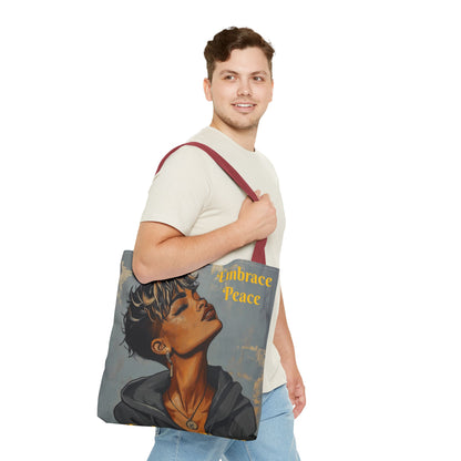 Embrace Peace Tote Bag (AOP) #T7