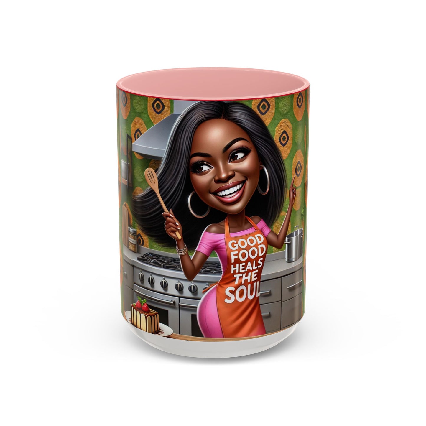 Soulful Bites and Kitchen Delights Accent Coffee Mug (11, 15oz) #SBKD1
