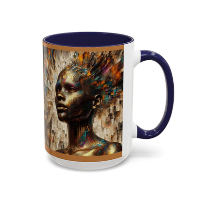 Afrocentric Accent Coffee Mug (11, 15oz) #AACM3