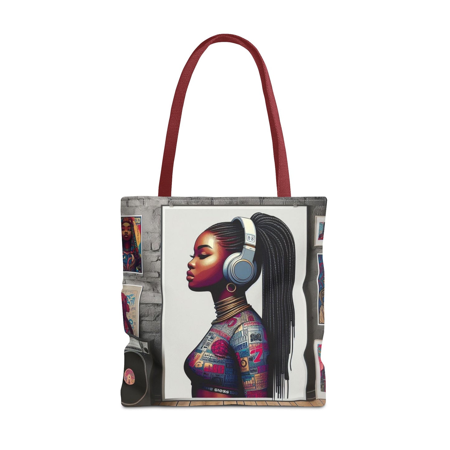 Feel The Music Tote Bag (AOP) #FM3