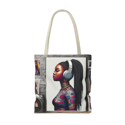 Feel The Music Tote Bag (AOP) #FM3