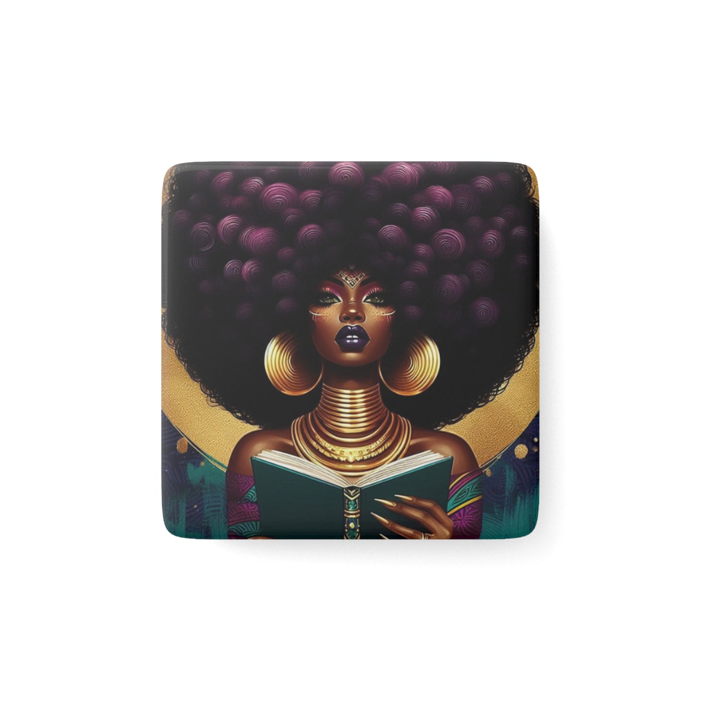 The Secret Ingredient Porcelain Magnet, Square #TSI1