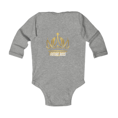 Future Boss Infant Long Sleeve Bodysuit #25IU