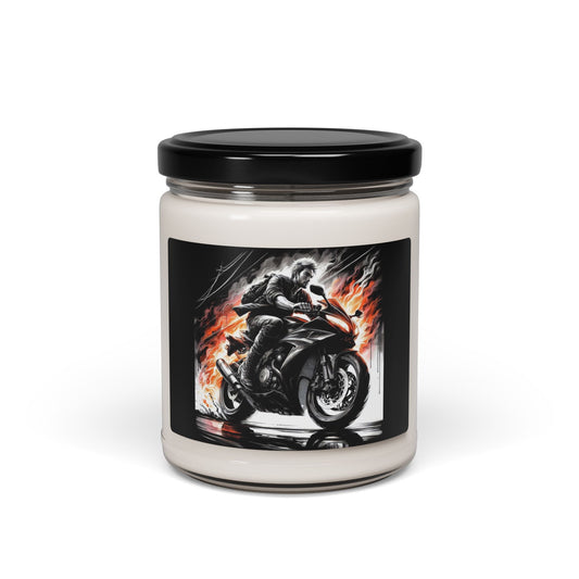 Born To Ride Scented Soy Candle, 9oz #13M