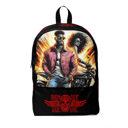 Born To Ride Unisex Classic Backpack #13M