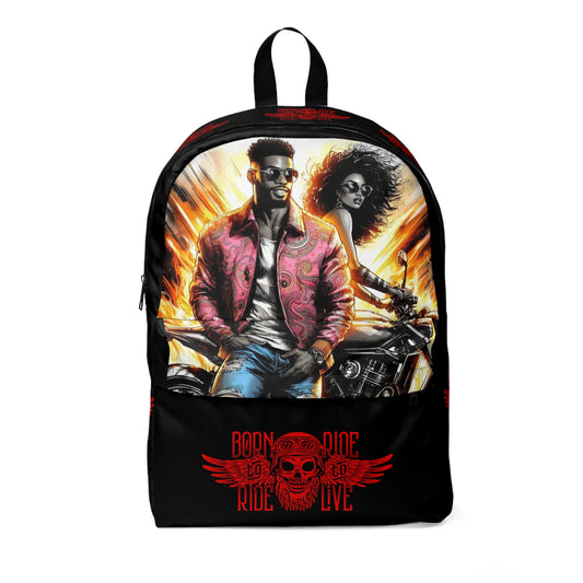 Born To Ride Unisex Classic Backpack #13M