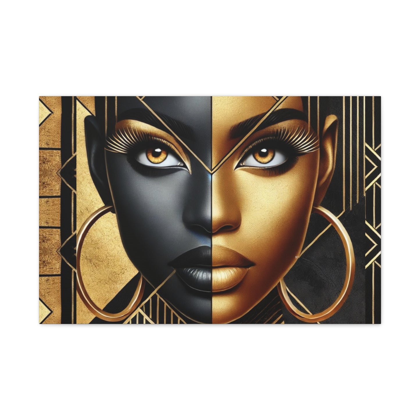 Amber Radiance Matte Canvas, Stretched, 1.25" #AR1