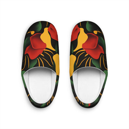 Floral Cozy Indoor Slippers for Women Gift for Her Mothers Day Relaxation