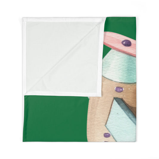 Train Baby Swaddle Blanket #TR1