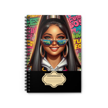 Back to School Affirmations Spiral Notebook - Ruled Line #57