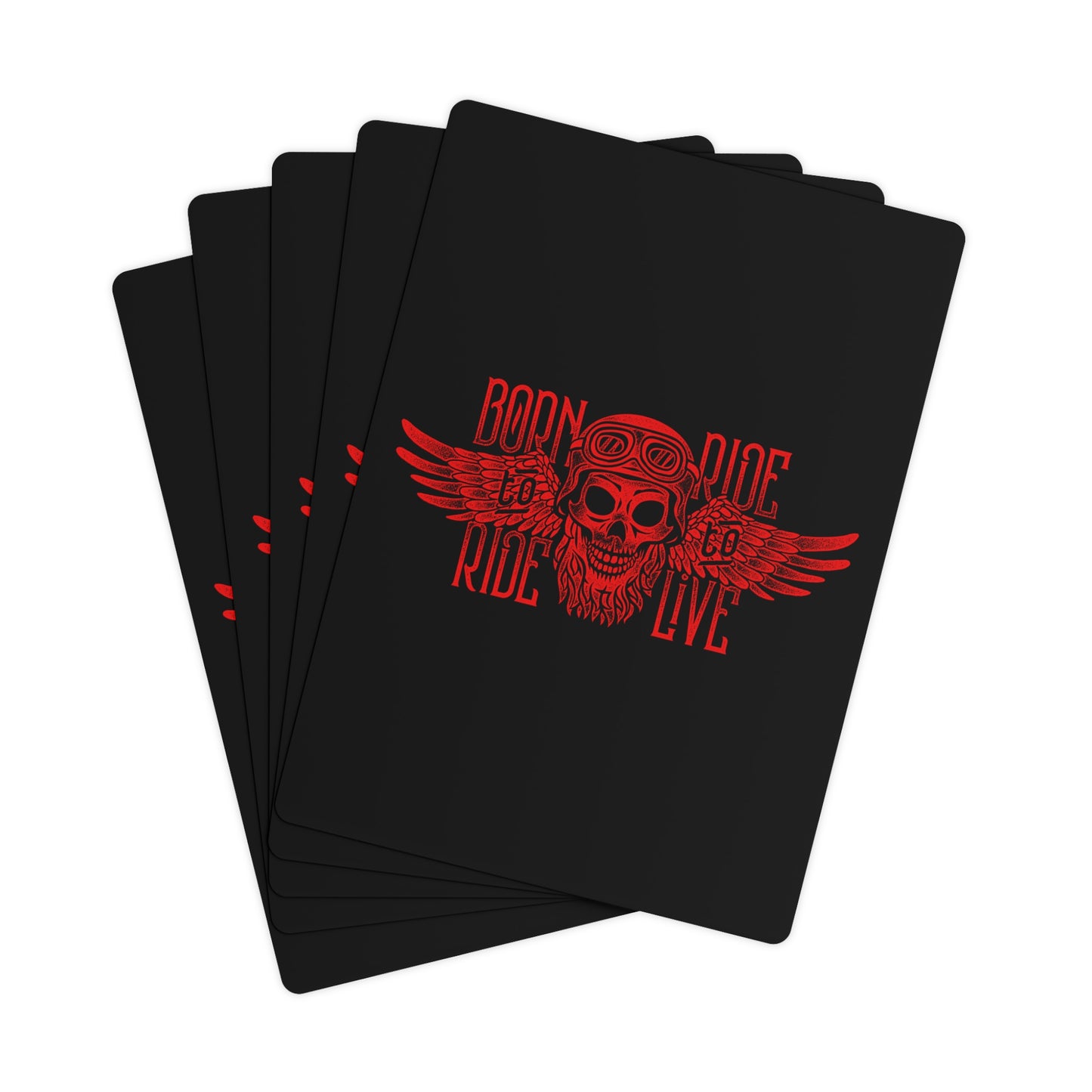 Born To Ride Poker Cards #13M