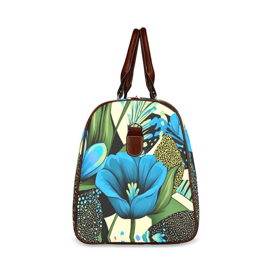 Waterproof Travel Bag/Small (Model 1639)Blue Violet Waterproof Travel Bag/Small (Model 1639)