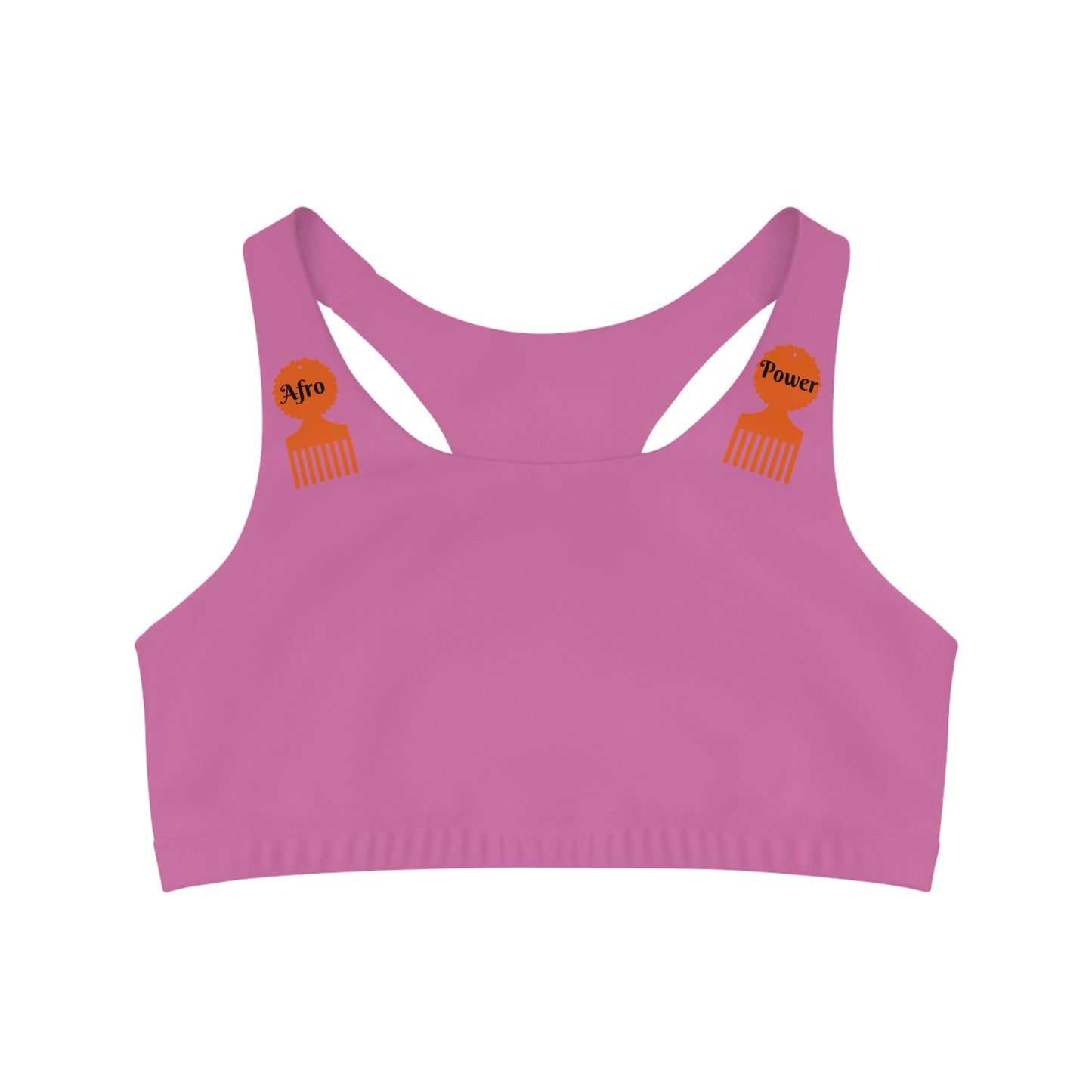Afro Power Seamless Sports Bra (AOP) #AP1
