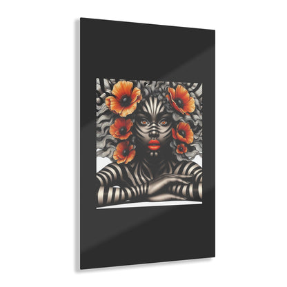 Zebra Fantasy Acrylic Prints #ZF24