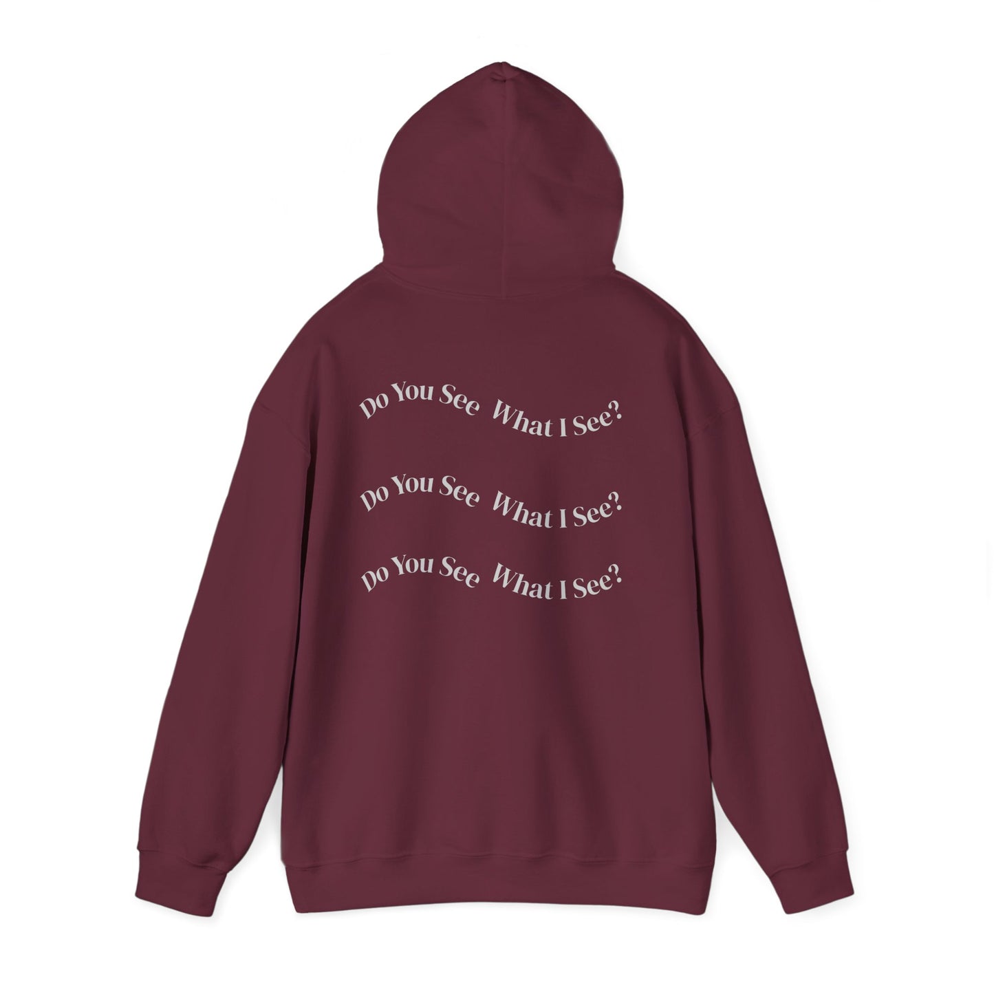 Do You See What I See? Afrocentric Abstract Puzzle Piece Unisex Hoodie Sweatshirt, Woman Print Face Hand Art, Hooded, Black