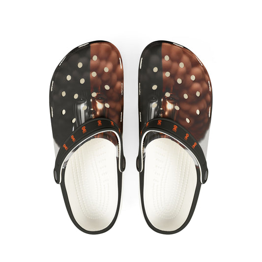 Afro Power EVA Foam Rubber Shoes (AOP) #AP6