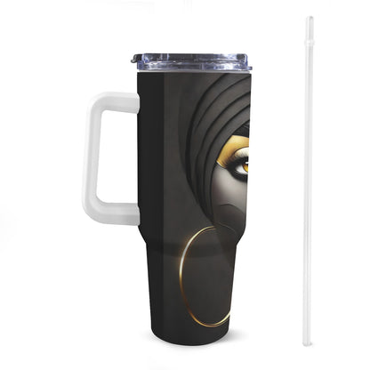 Duality 40 oz Tumbler With White Handle 40oz Tumbler with White Handle