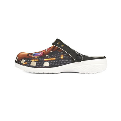 Queen-Wear Your Crown EVA Foam Rubber Shoes (AOP) #5U