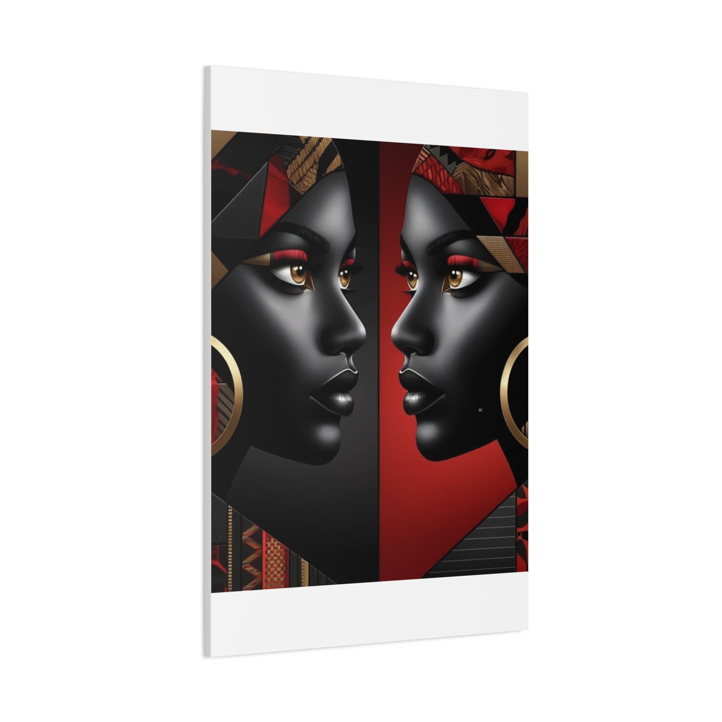 Dual Faced Matte Canvas, Stretched, 1.25" #DF1