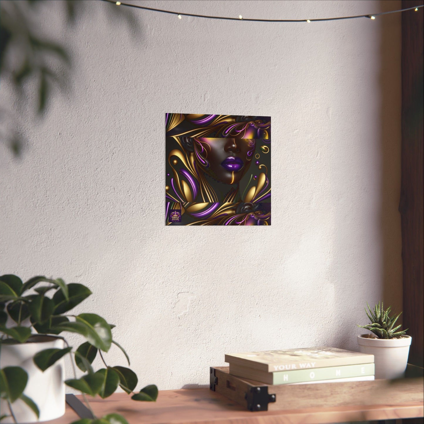 Purrple Reign Matte Vertical Posters #PR7