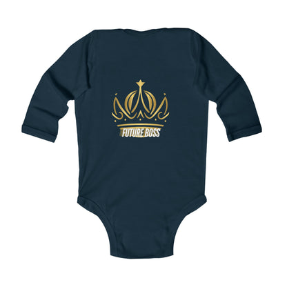 Future Boss Infant Long Sleeve Bodysuit #27IU