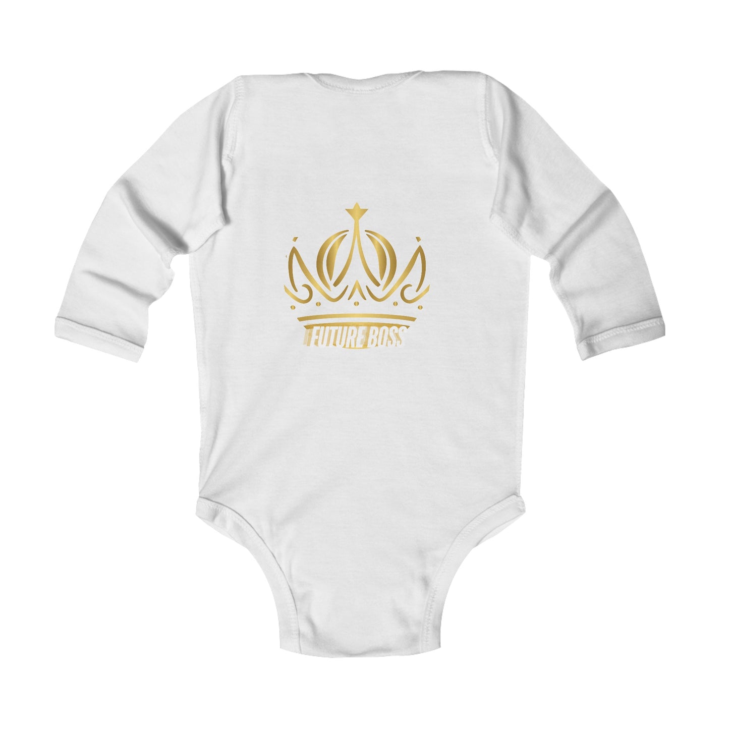 Future Boss Infant Long Sleeve Bodysuit #27IU