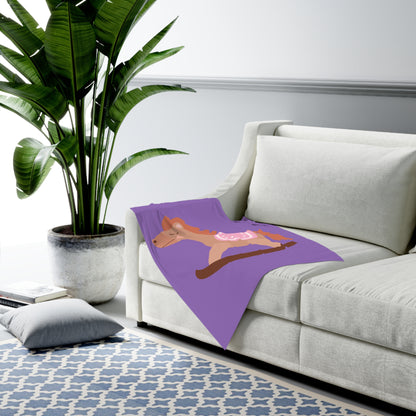 Rocking Horse Baby Swaddle Blanket #RH1