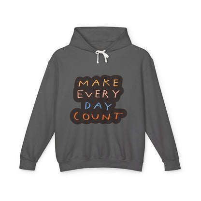 Affirmations Unisex Lightweight Hooded Sweatshirt #AU1