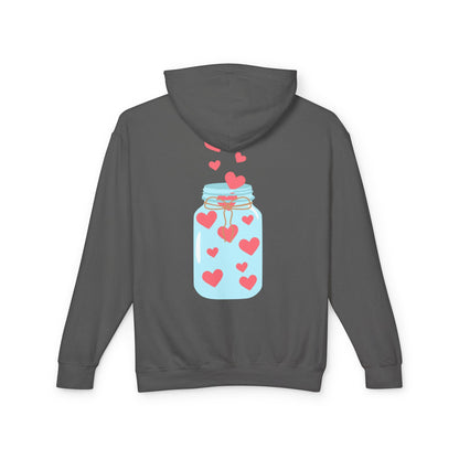 Affirmations Unisex Lightweight Hooded Sweatshirt #AU5