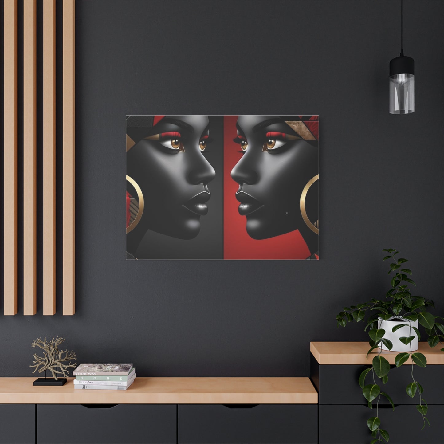 Dual Faced Matte Canvas, Stretched, 1.25" #DF1