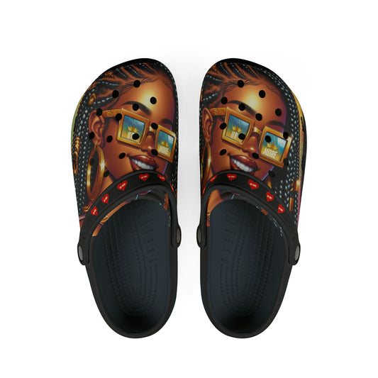 UR More EVA Foam Rubber Shoes (AOP) #19U