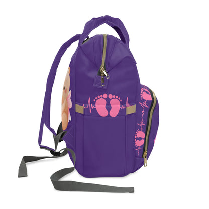 It's A Girl Multifunctional Diaper Backpack #IAG2