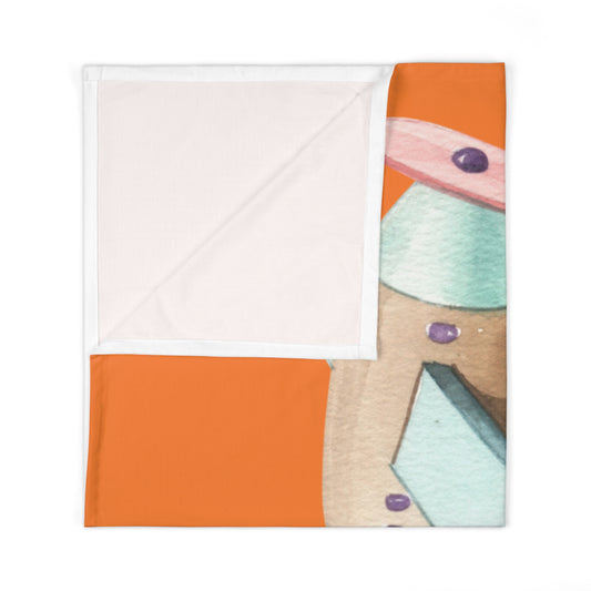 Train Baby Swaddle Blanket #TR1