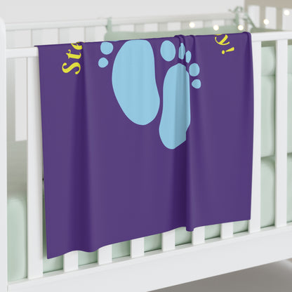 tepping Into My Destiny Baby Swaddle Blanket #SID2