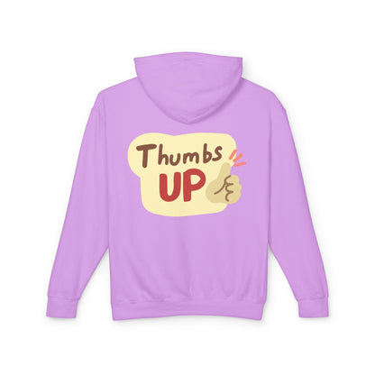 Affirmations Unisex Lightweight Hooded Sweatshirt #AU2