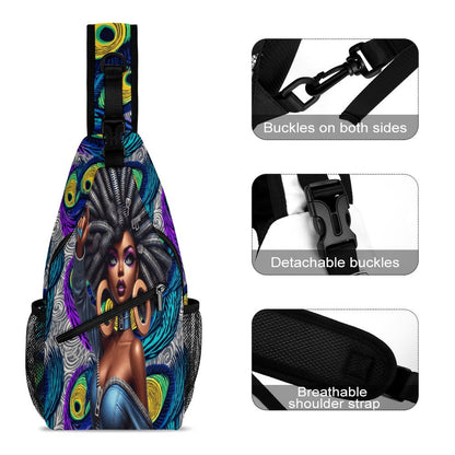 Create Unique Sling Bags with Our durable polyester (All-Over Printing)