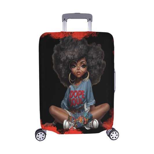 Dope Soul Luggage Cover/Luggage Cover/Medium 22"-25" Luggage Cover/Medium 22"-25"